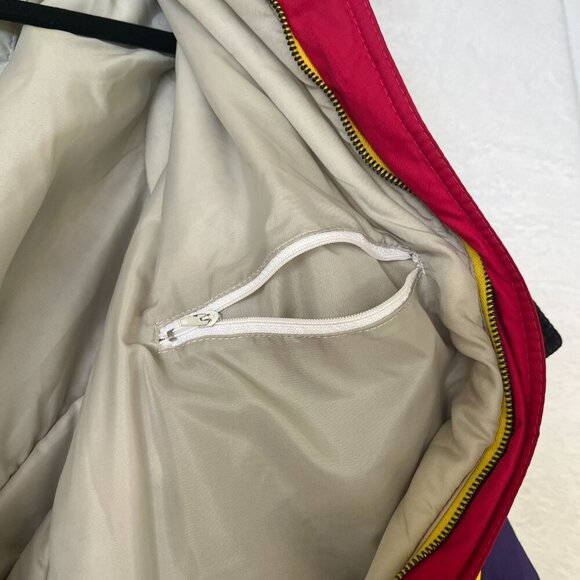 Vtg 5th Avenue One Piece Ski Suit Snowsuit 80s Womens sz 44 Made in Italy Purple - Picture 13 of 14